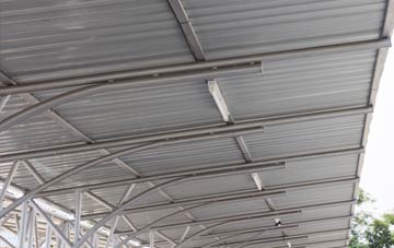 installing Percy Main metal roofing