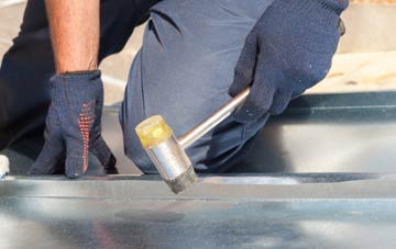 Percy Main metal flat roofing repairs