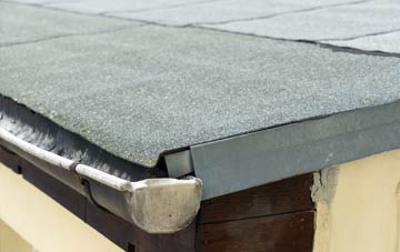 repair or replace Percy Main flat roofing?