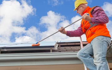 Percy Main soft wash roof cleaning